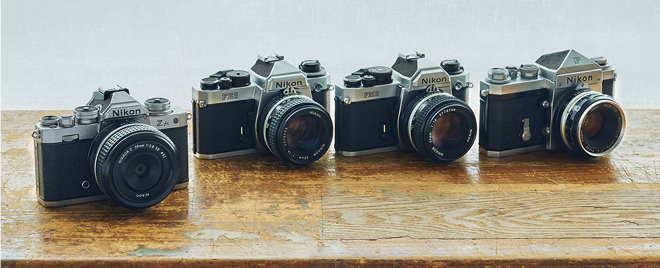 Z fcと、往年のフィルムカメラ