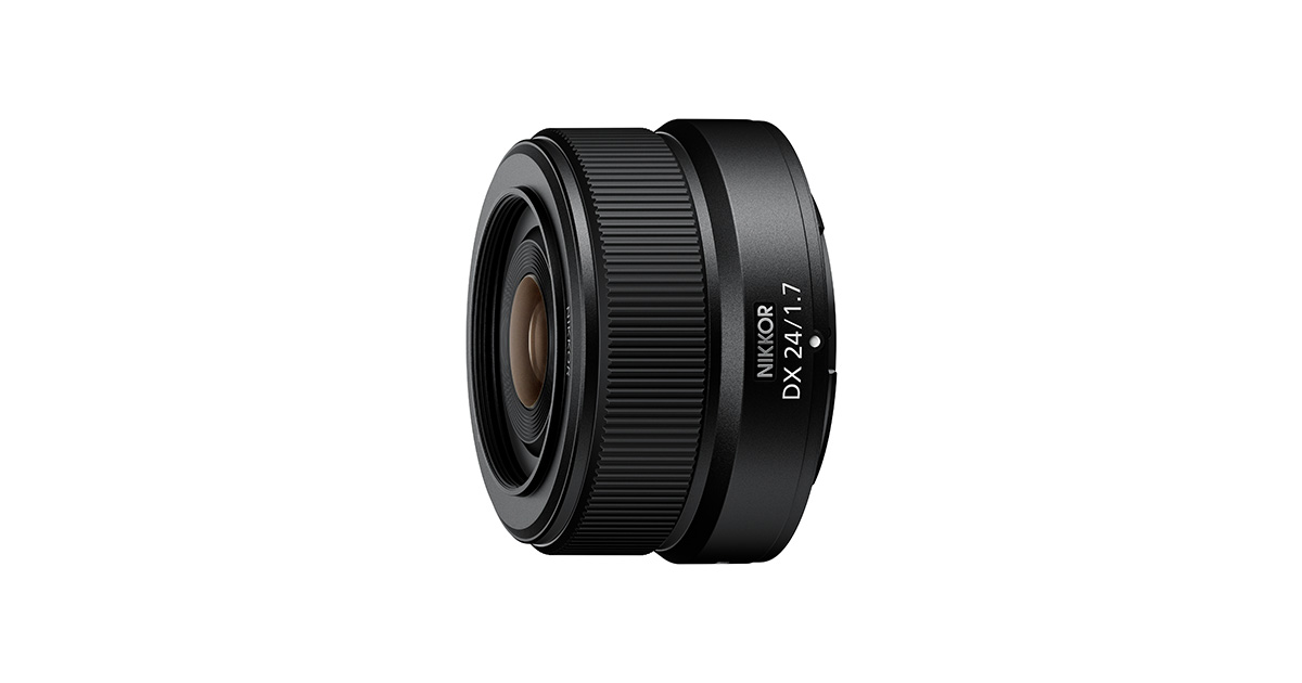 ニコン Z マウントシステム」対応の単焦点レンズ「NIKKOR Z DX 24mm f