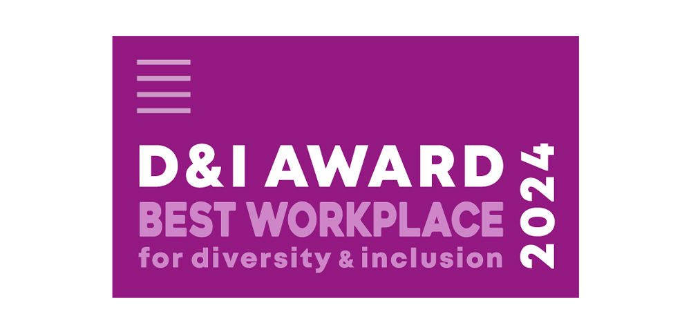 D&I AWARD 2024 BEST WORKOLACE for diversity & inclusion